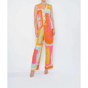 NEW FLORA BEA women's olly top in orange